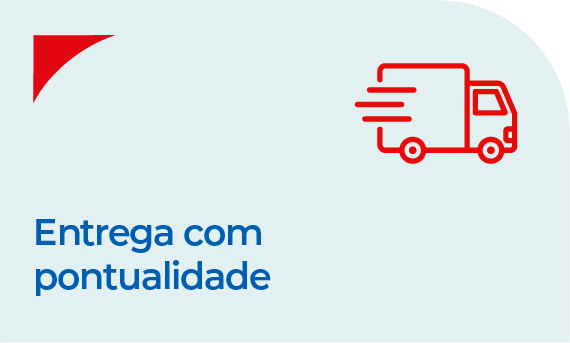 Entrega com pontualidade